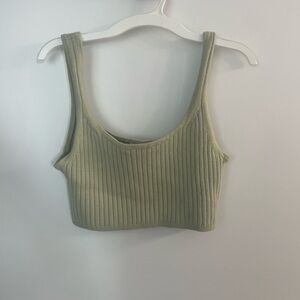 Aritzia Wilfred crop top